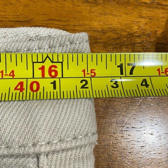 NEW Hudson Ivory Barbara High Rise Crop Straight Jeans 33 Size 12 *Labeled Sz 30 - Picture 9 of 11